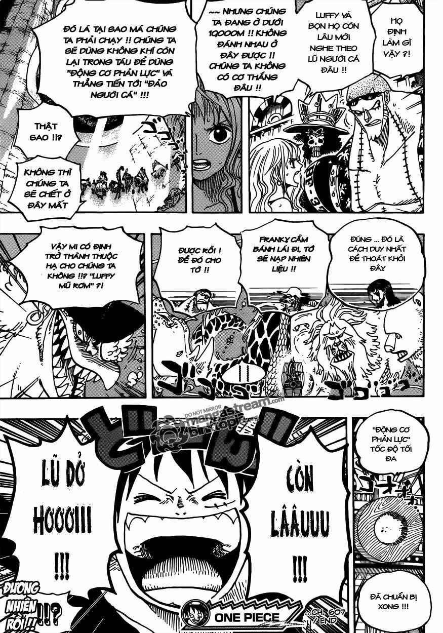 Đảo Hải Tặc Chap 607 - Next Chap 608