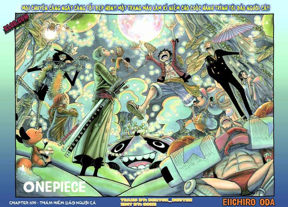 Đảo Hải Tặc Chap 609 - Next Chap 610