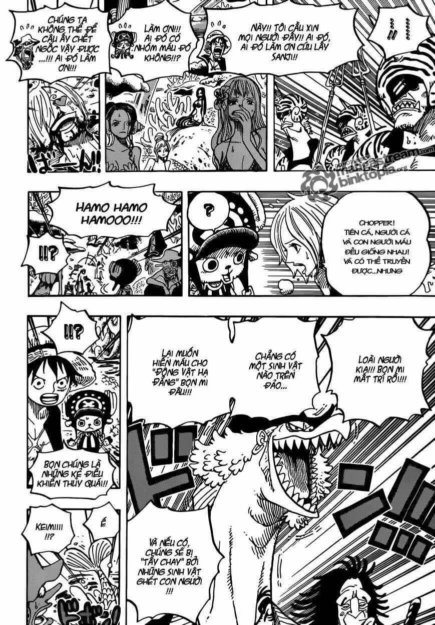 Đảo Hải Tặc Chap 609 - Next Chap 610