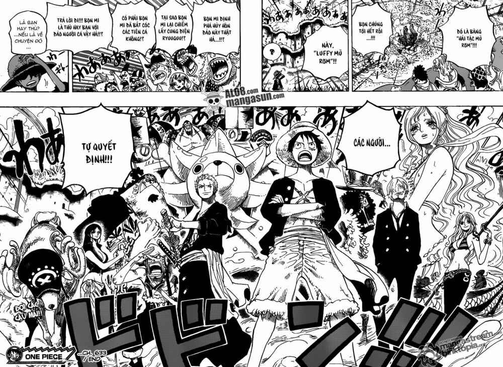 Đảo Hải Tặc Chap 633 - Next Chap 634