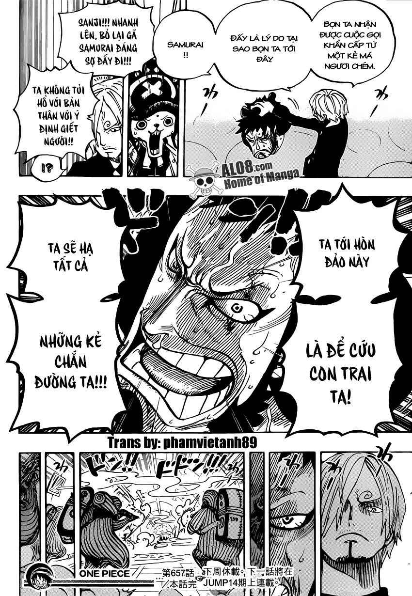 Đảo Hải Tặc Chap 657 - Next Chap 658