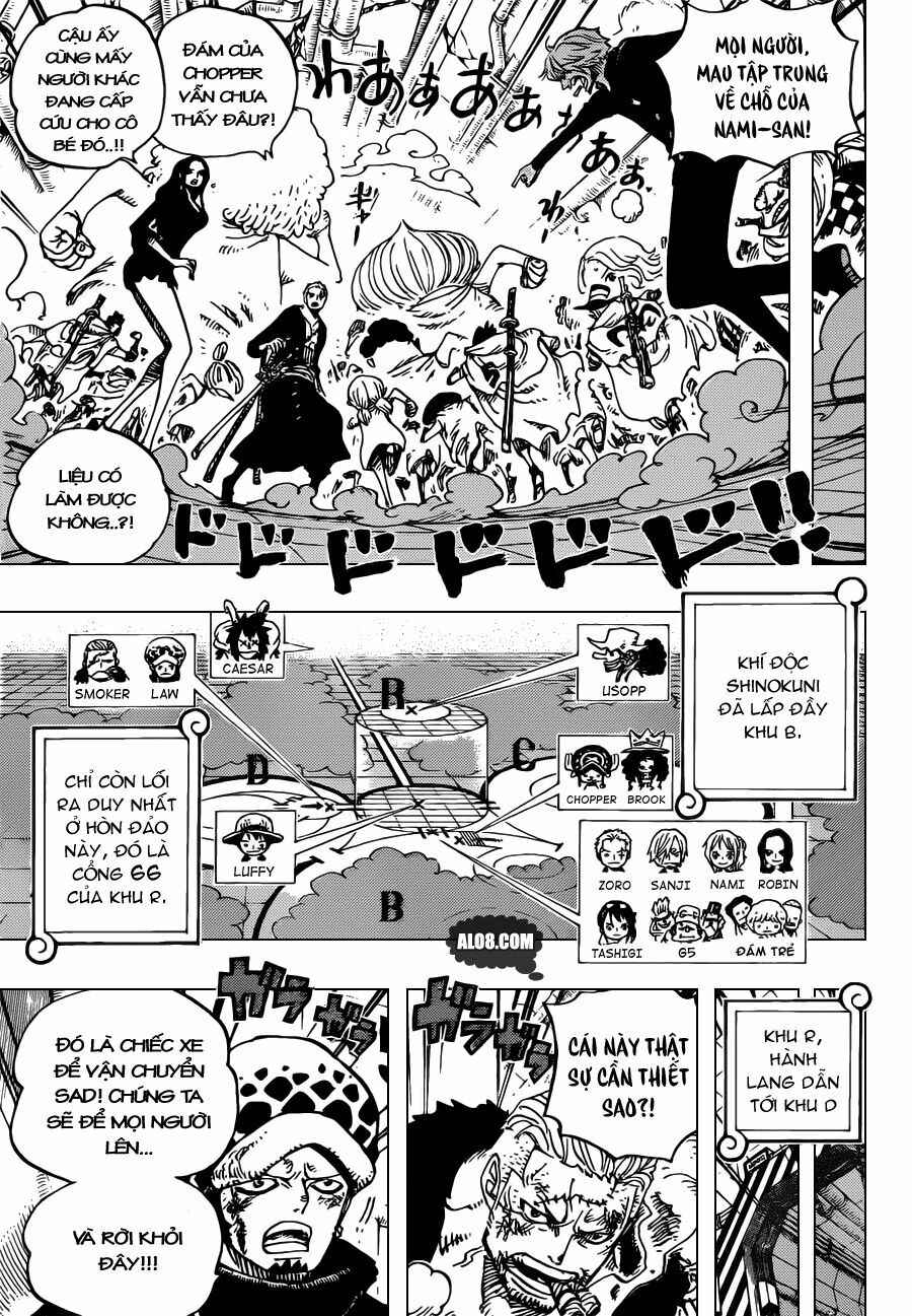 Đảo Hải Tặc Chap 692 - Next Chap 693