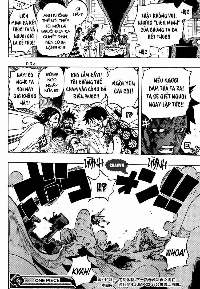 Đảo Hải Tặc Chap 744 - Next Chap 745