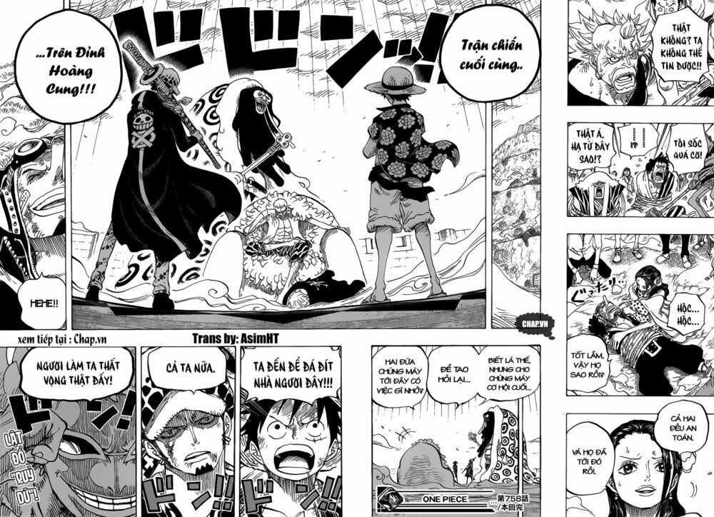 Đảo Hải Tặc Chap 758 - Next Chap 759