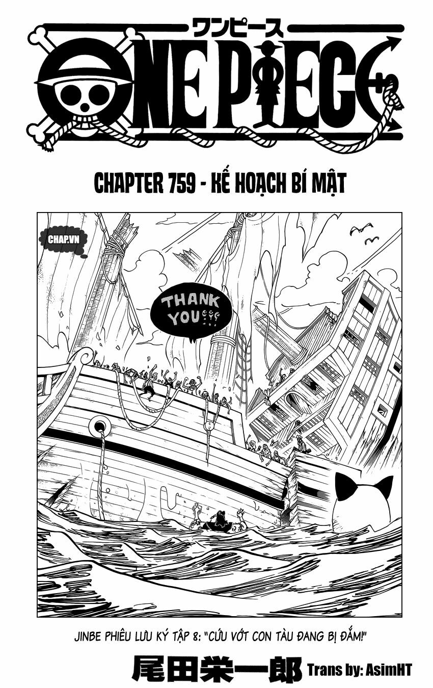 Đảo Hải Tặc Chap 759 - Next Chap 760