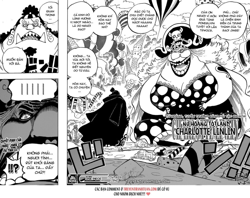 Đảo Hải Tặc Chap 829 - Next Chap 830