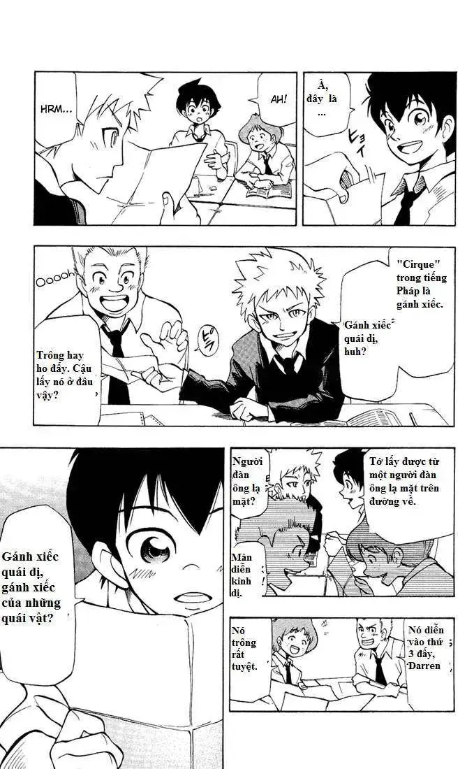Darren Shan - Gánh Xiếc Quái Dị Chap 1 - Next Chap 2