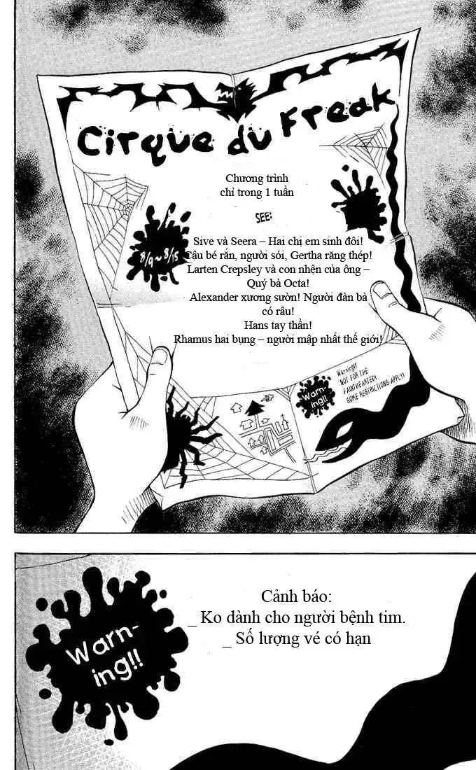 Darren Shan - Gánh Xiếc Quái Dị Chap 1 - Next Chap 2