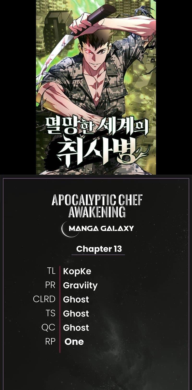 Đầu bếp của thế giới diệt vong. Chap 13 - Next Chap 14
