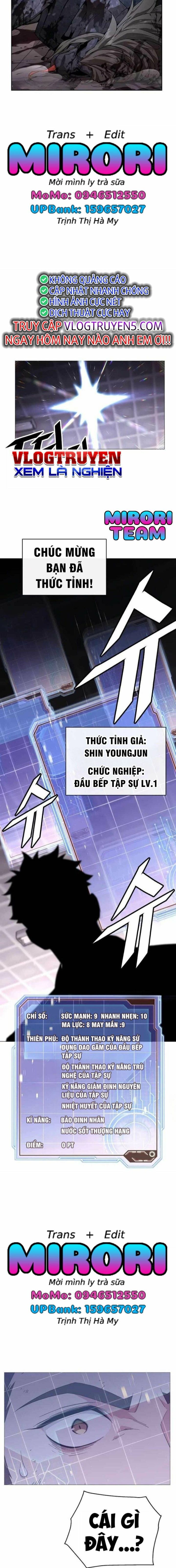 Đầu bếp của thế giới diệt vong. Chap 2 - Next Chap 3