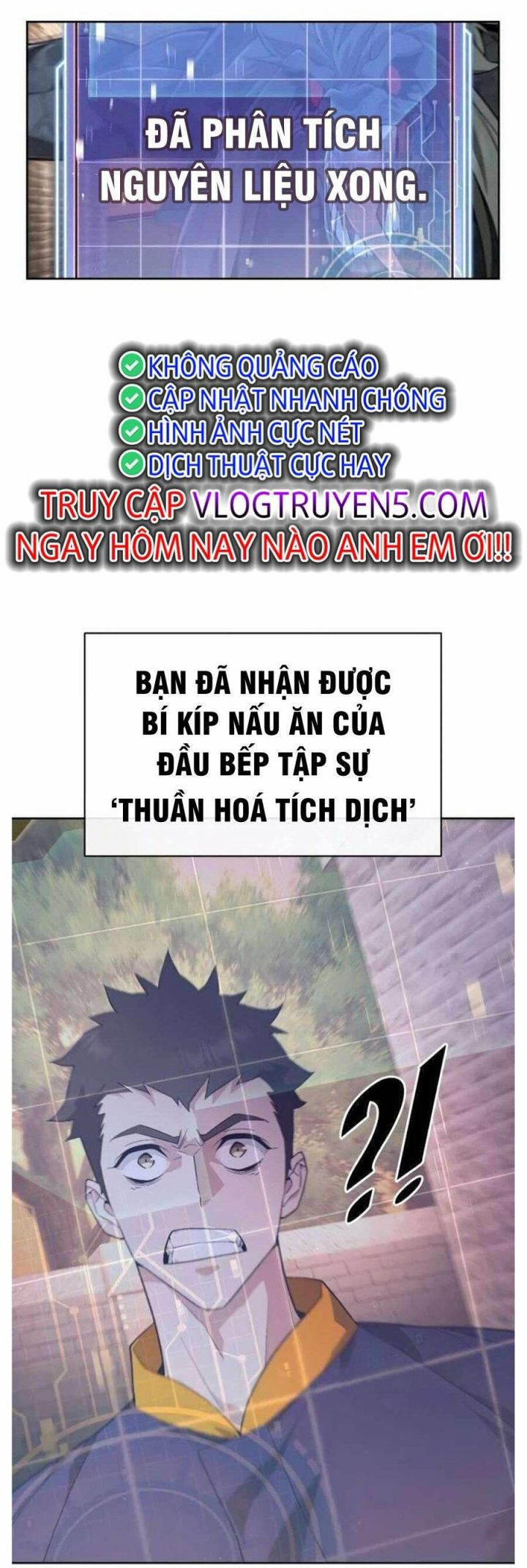Đầu bếp của thế giới diệt vong. Chap 2 - Next Chap 3