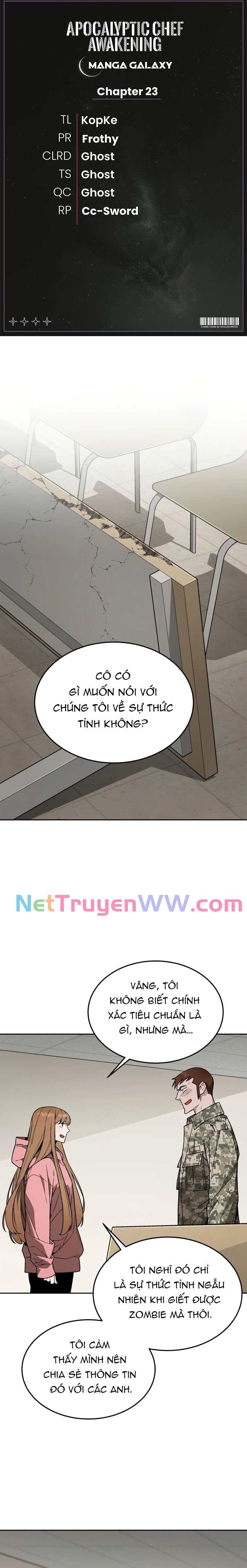 Đầu bếp của thế giới diệt vong. Chap 23 - Next Chap 24