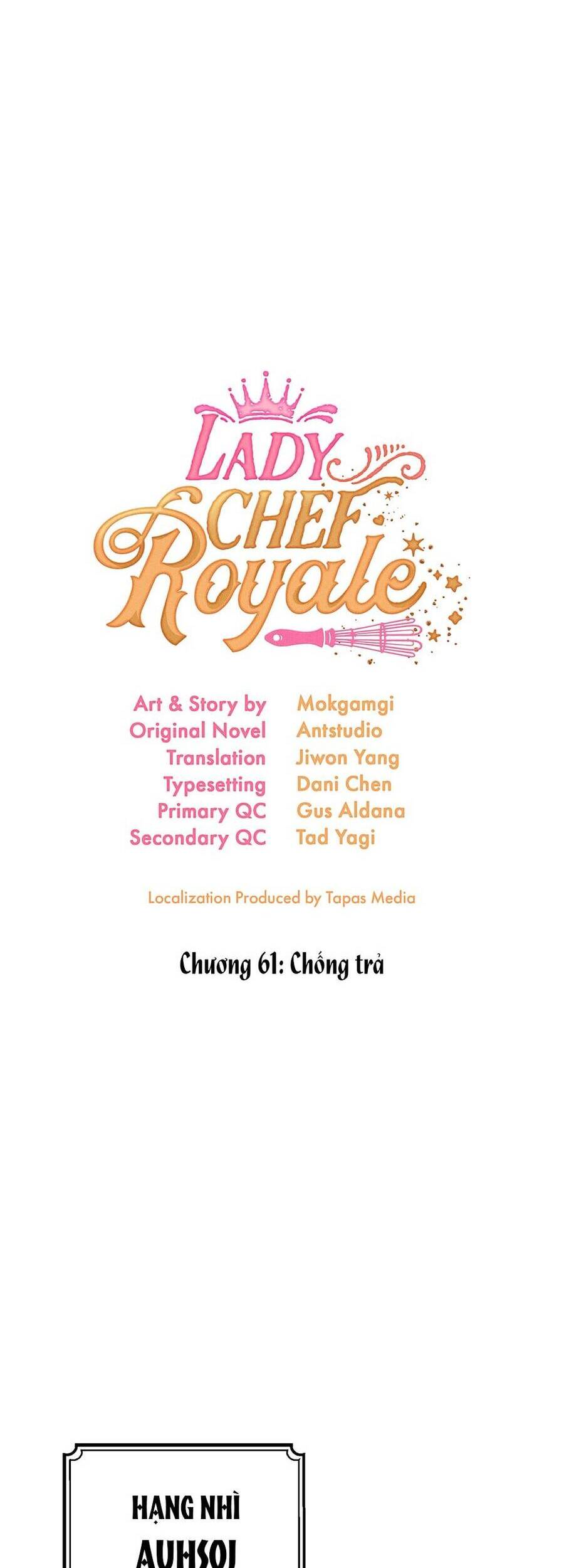 Đầu Bếp Hoàng Gia Chap 61 - Next Chap 62