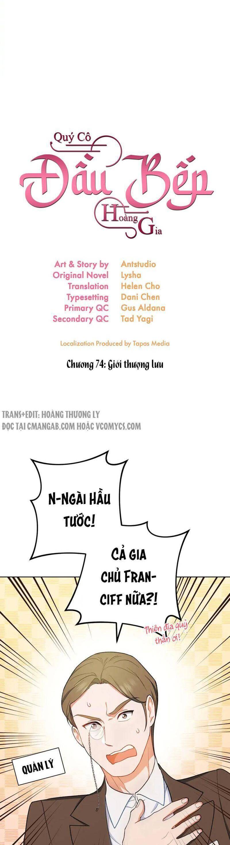 Đầu Bếp Hoàng Gia Chap 74 - Next Chap 75