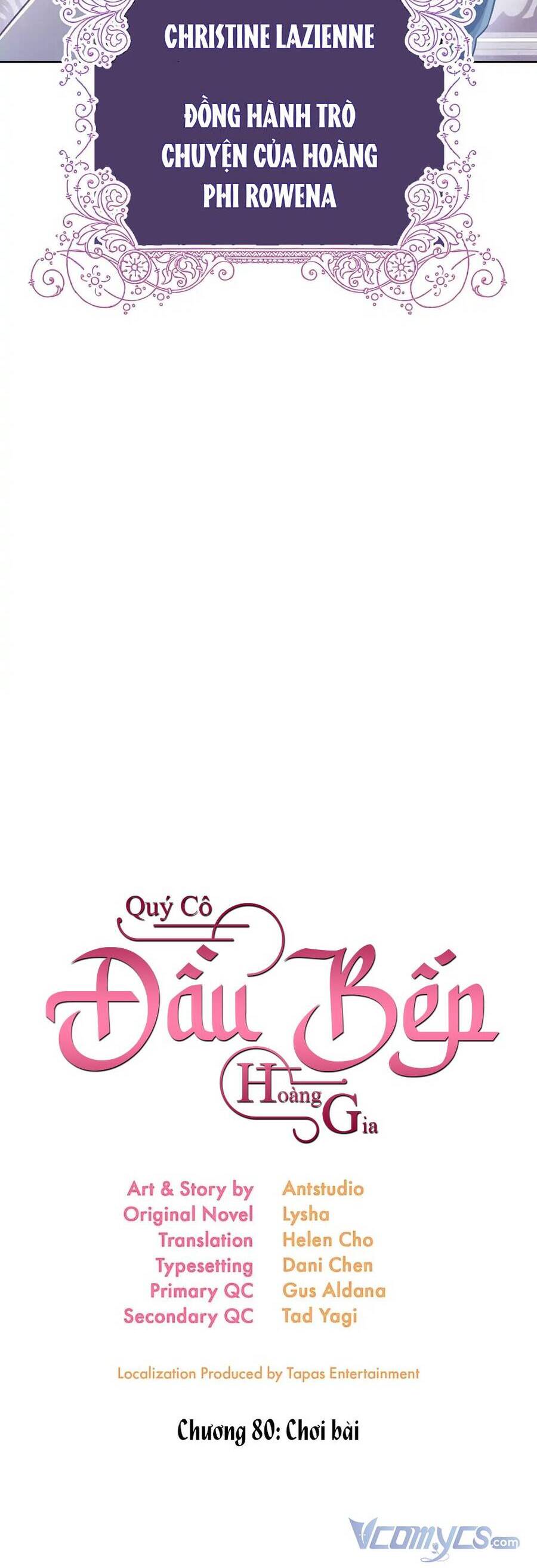 Đầu Bếp Hoàng Gia Chap 80 - Next Chap 81