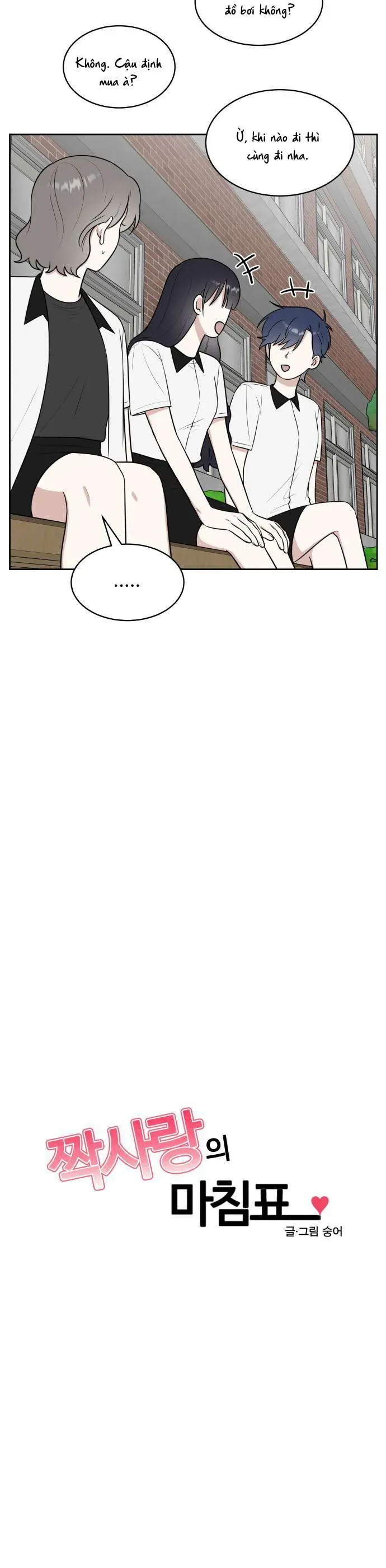 Dấu Chấm Hết Cho Tình Đơn Phương Chap 37 - Next Chap 38