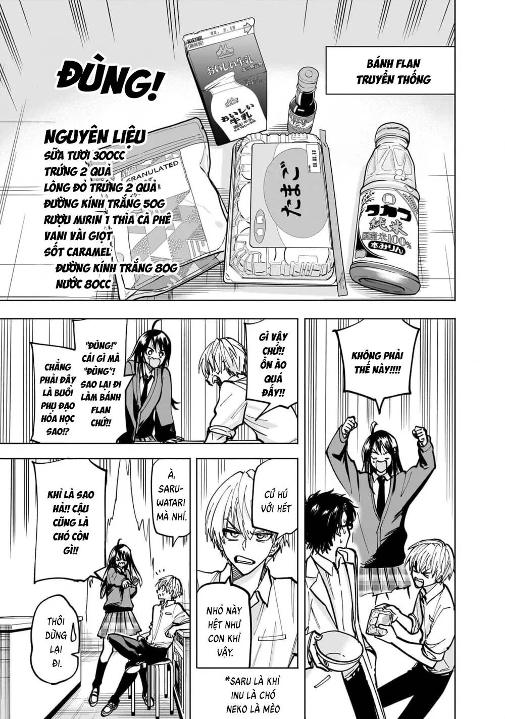 Đầu Gấu Và Nấu Ăn Khoa Học Chap 3 - Next Chap 4