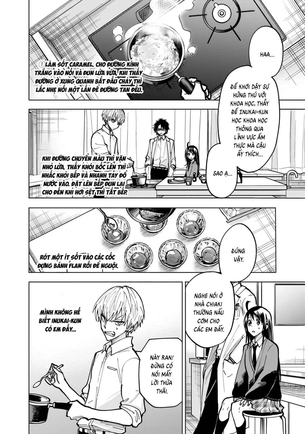 Đầu Gấu Và Nấu Ăn Khoa Học Chap 3 - Next Chap 4