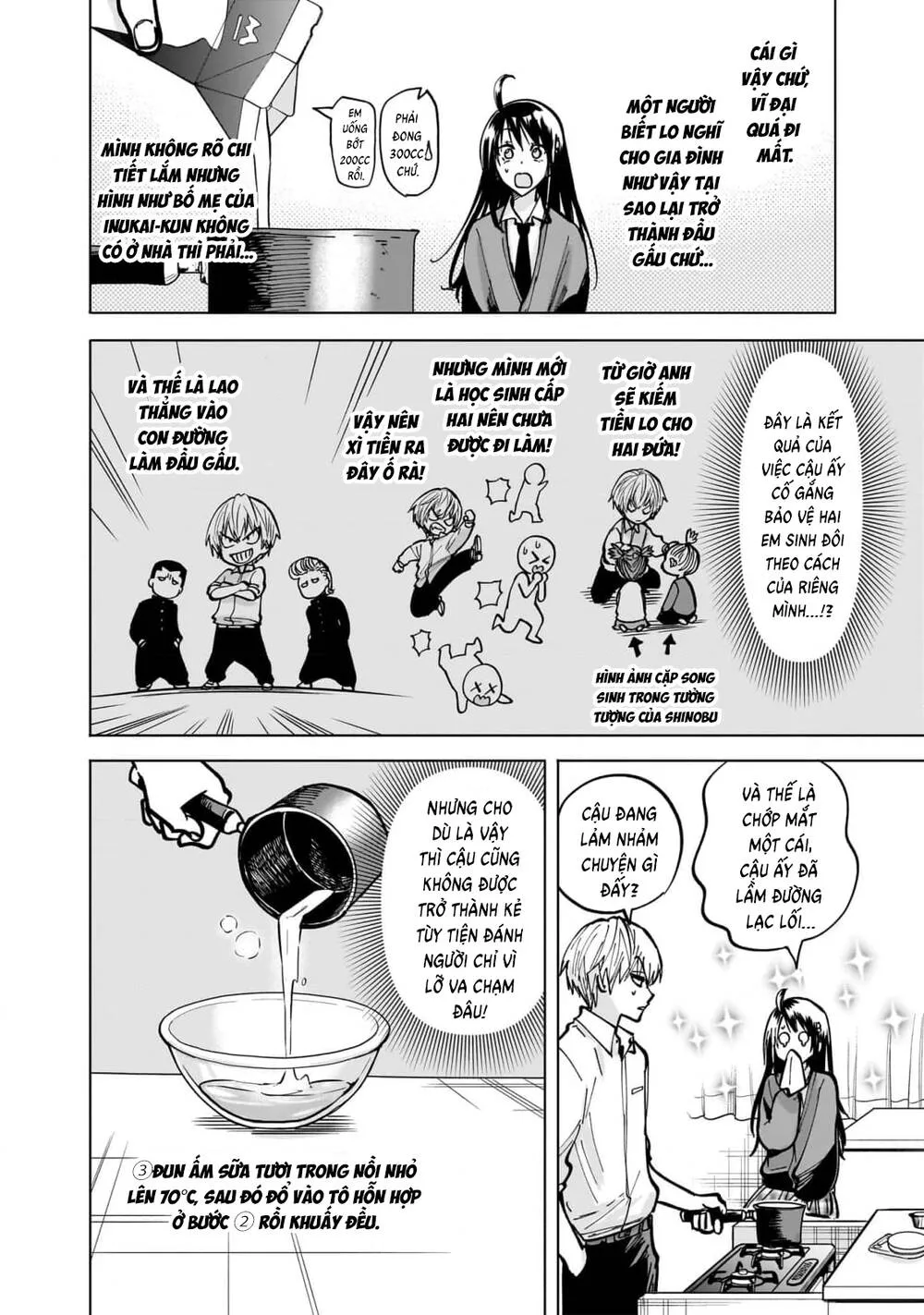 Đầu Gấu Và Nấu Ăn Khoa Học Chap 3 - Next Chap 4