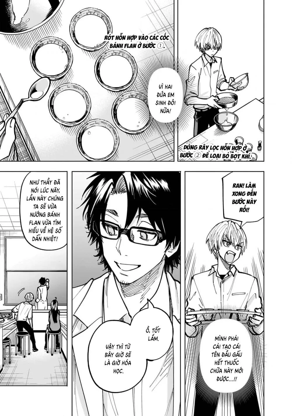 Đầu Gấu Và Nấu Ăn Khoa Học Chap 3 - Next Chap 4