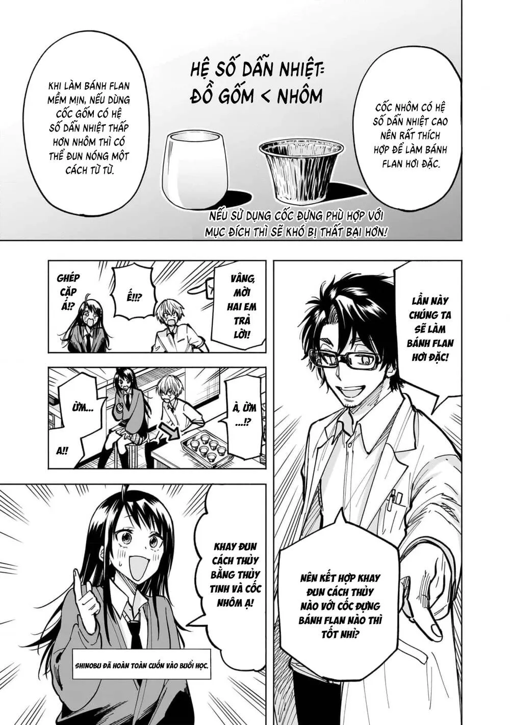 Đầu Gấu Và Nấu Ăn Khoa Học Chap 3 - Next Chap 4