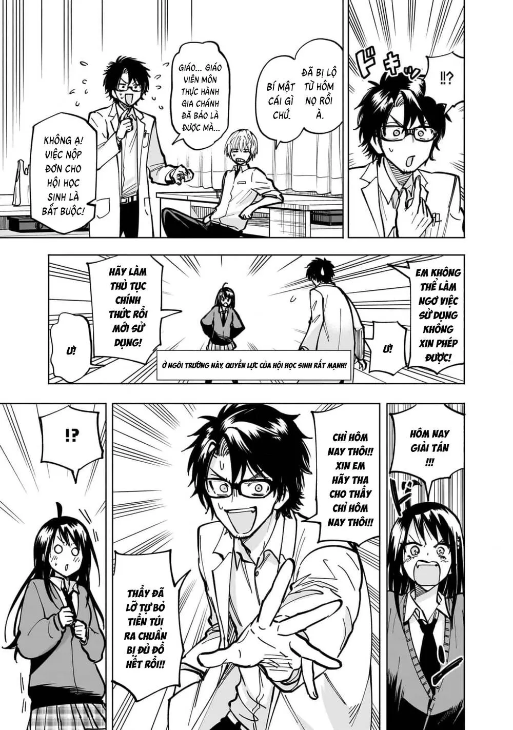 Đầu Gấu Và Nấu Ăn Khoa Học Chap 3 - Next Chap 4