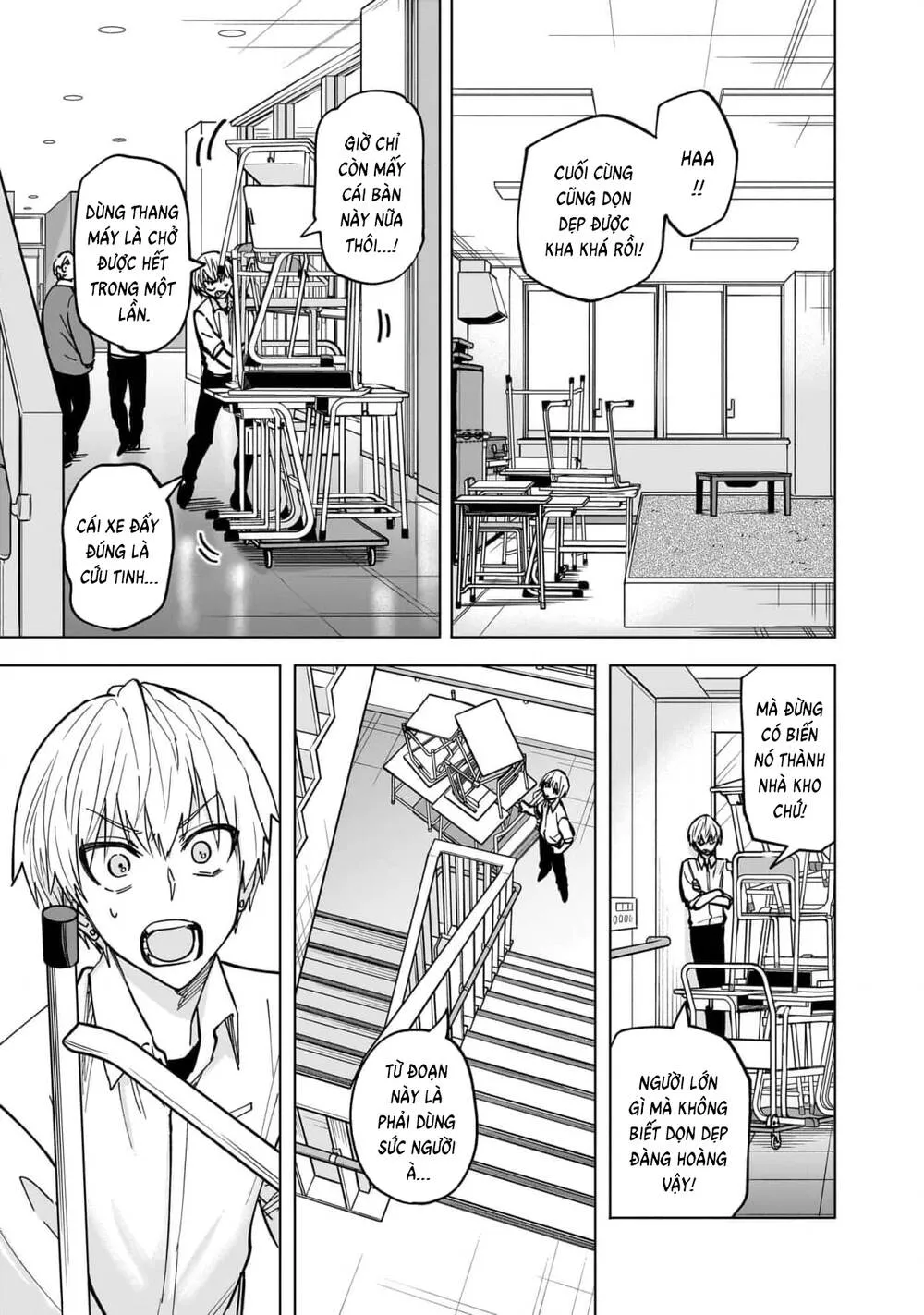 Đầu Gấu Và Nấu Ăn Khoa Học Chap 4 - Next Chap 5