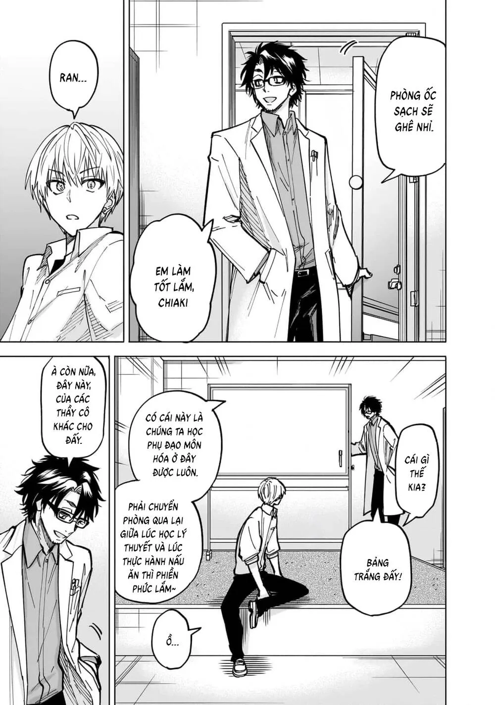 Đầu Gấu Và Nấu Ăn Khoa Học Chap 4 - Next Chap 5