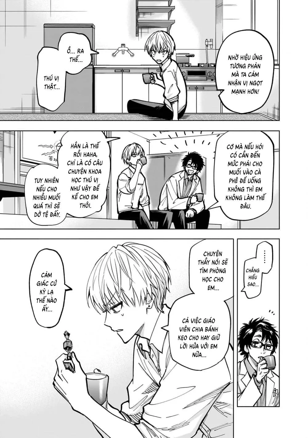 Đầu Gấu Và Nấu Ăn Khoa Học Chap 4 - Next Chap 5