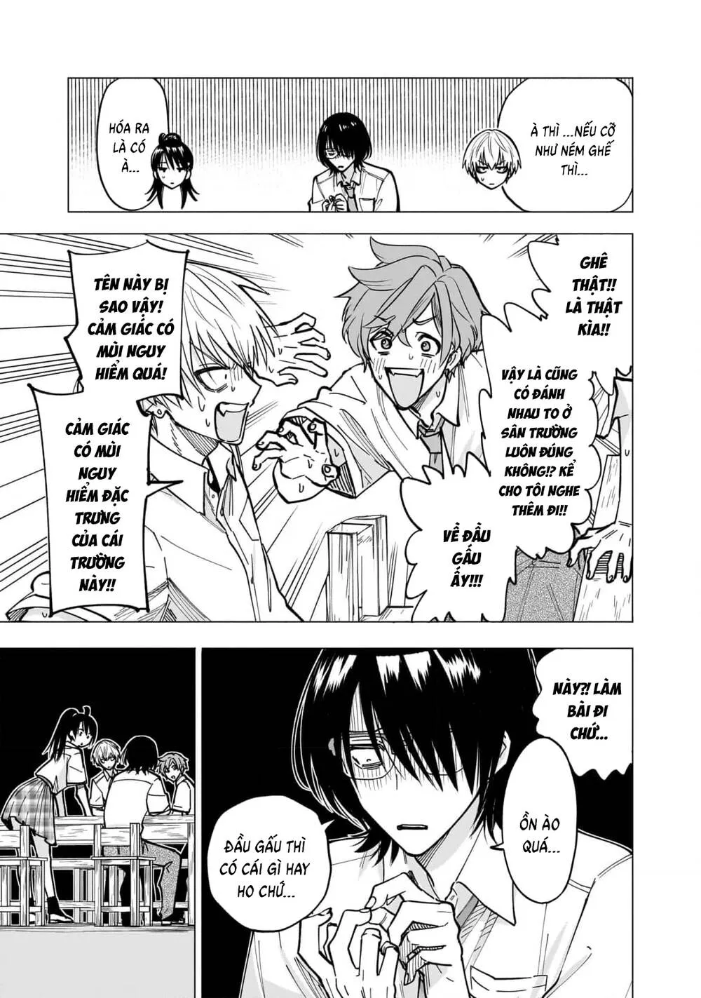 Đầu Gấu Và Nấu Ăn Khoa Học Chap 6 - Next Chap 7