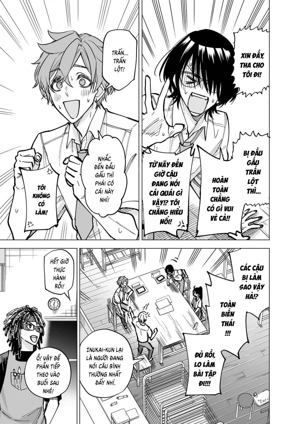 Đầu Gấu Và Nấu Ăn Khoa Học Chap 6 - Next Chap 7
