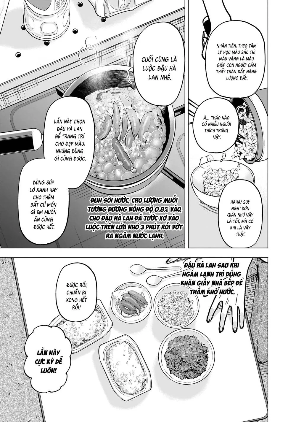 Đầu Gấu Và Nấu Ăn Khoa Học Chap 6 - Next Chap 7