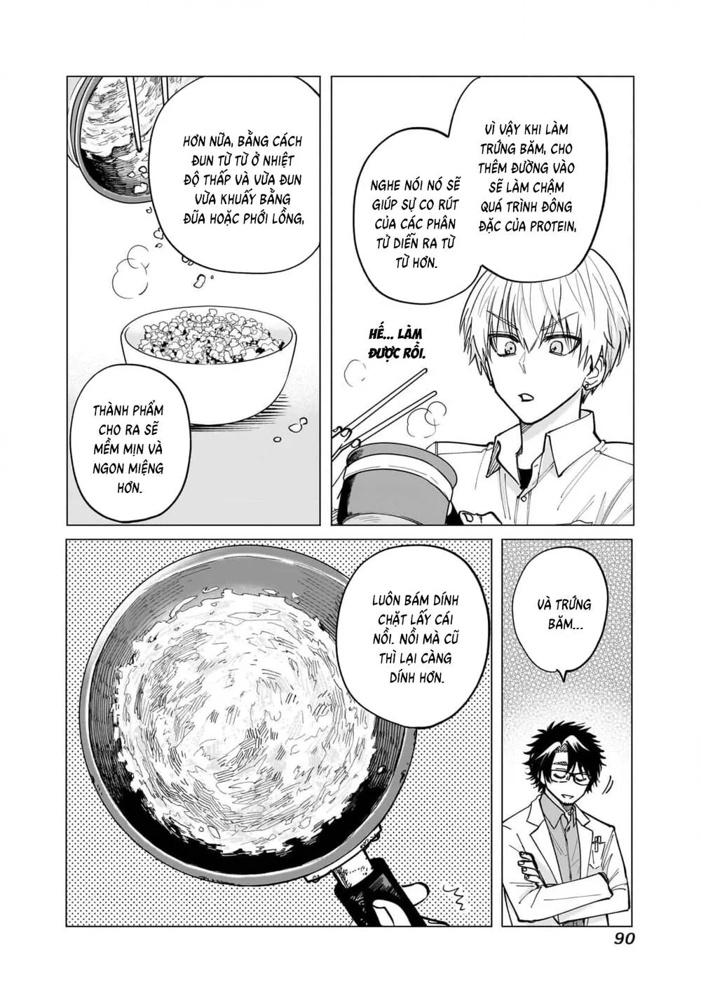 Đầu Gấu Và Nấu Ăn Khoa Học Chap 6 - Next Chap 7