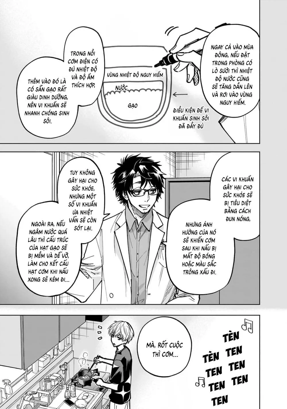 Đầu Gấu Và Nấu Ăn Khoa Học Chap 7 - Next Chap 8