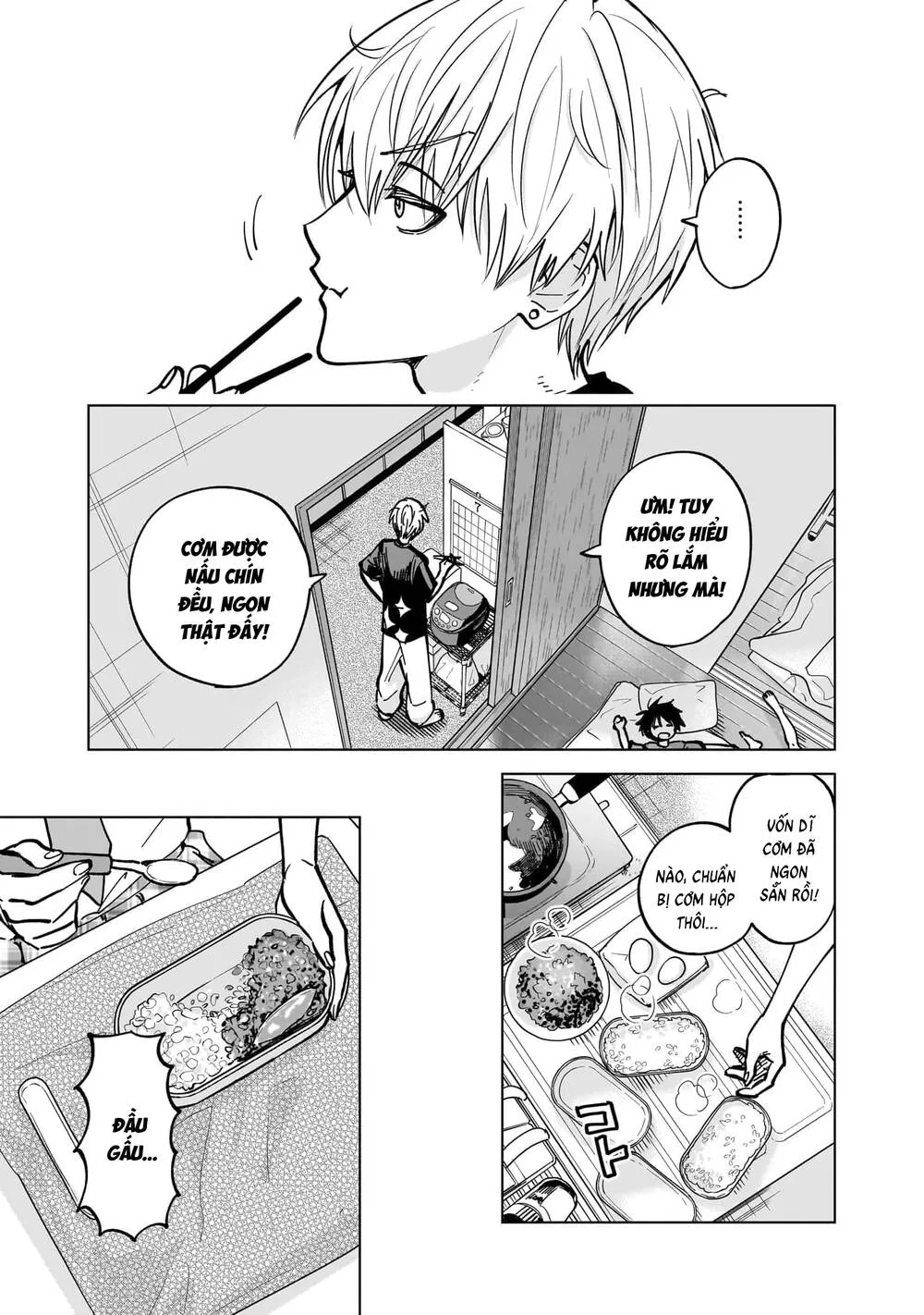 Đầu Gấu Và Nấu Ăn Khoa Học Chap 7 - Next Chap 8