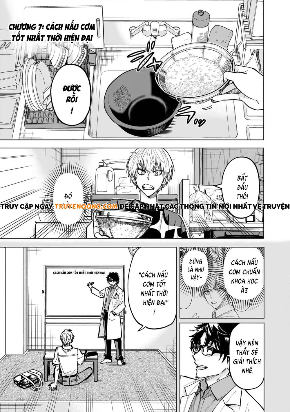 Đầu Gấu Và Nấu Ăn Khoa Học Chap 7 - Next Chap 8