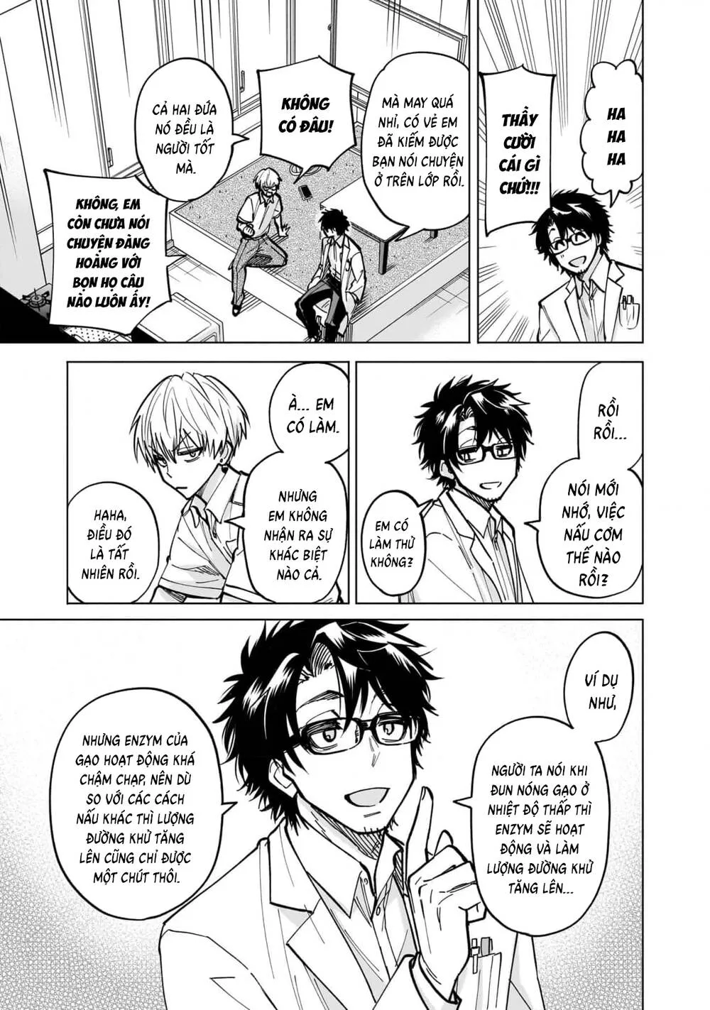 Đầu Gấu Và Nấu Ăn Khoa Học Chap 7 - Next Chap 8