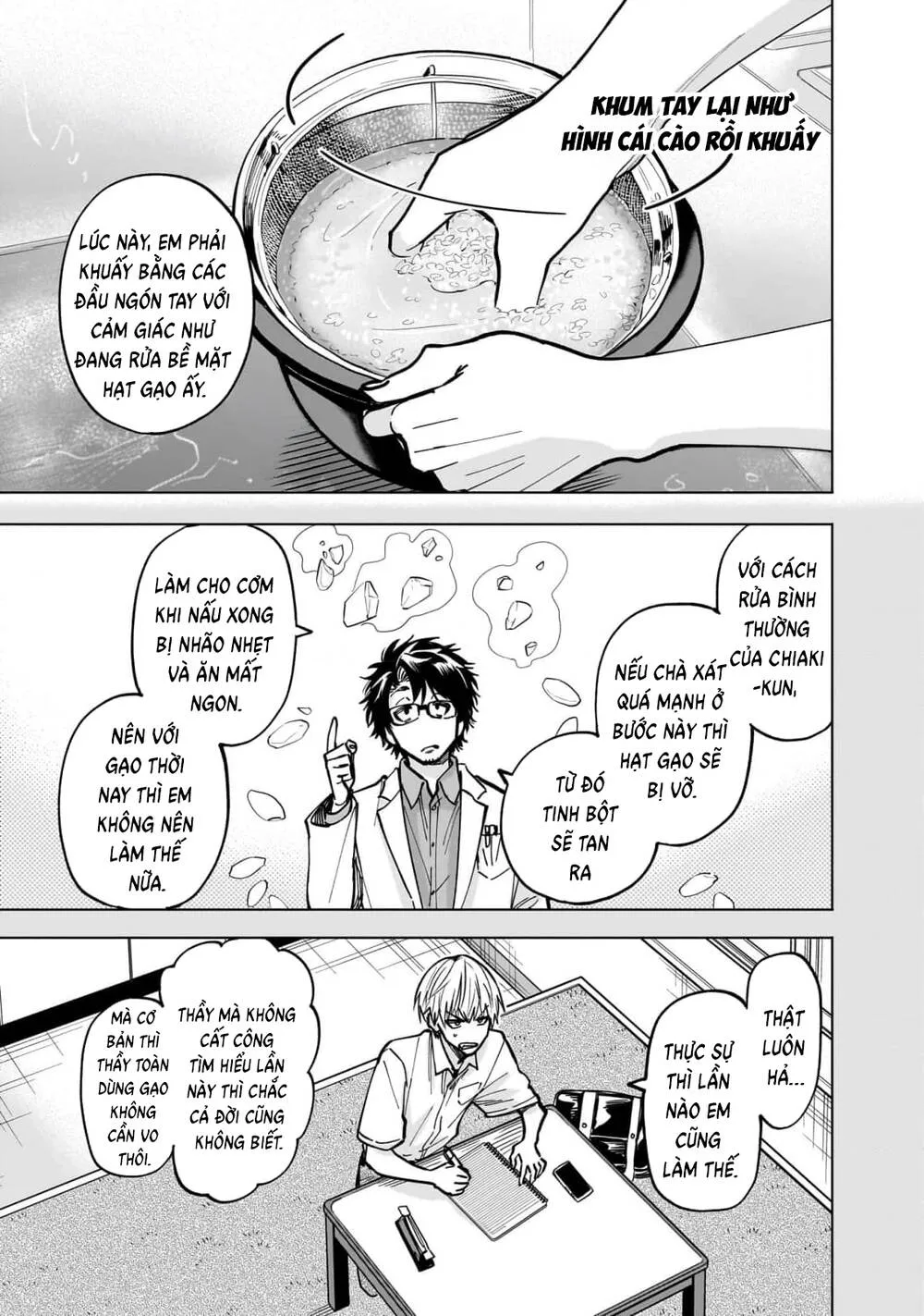 Đầu Gấu Và Nấu Ăn Khoa Học Chap 7 - Next Chap 8
