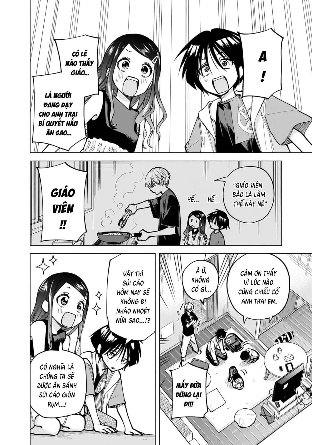 Đầu Gấu Và Nấu Ăn Khoa Học Chap 8 - Next Chap 9