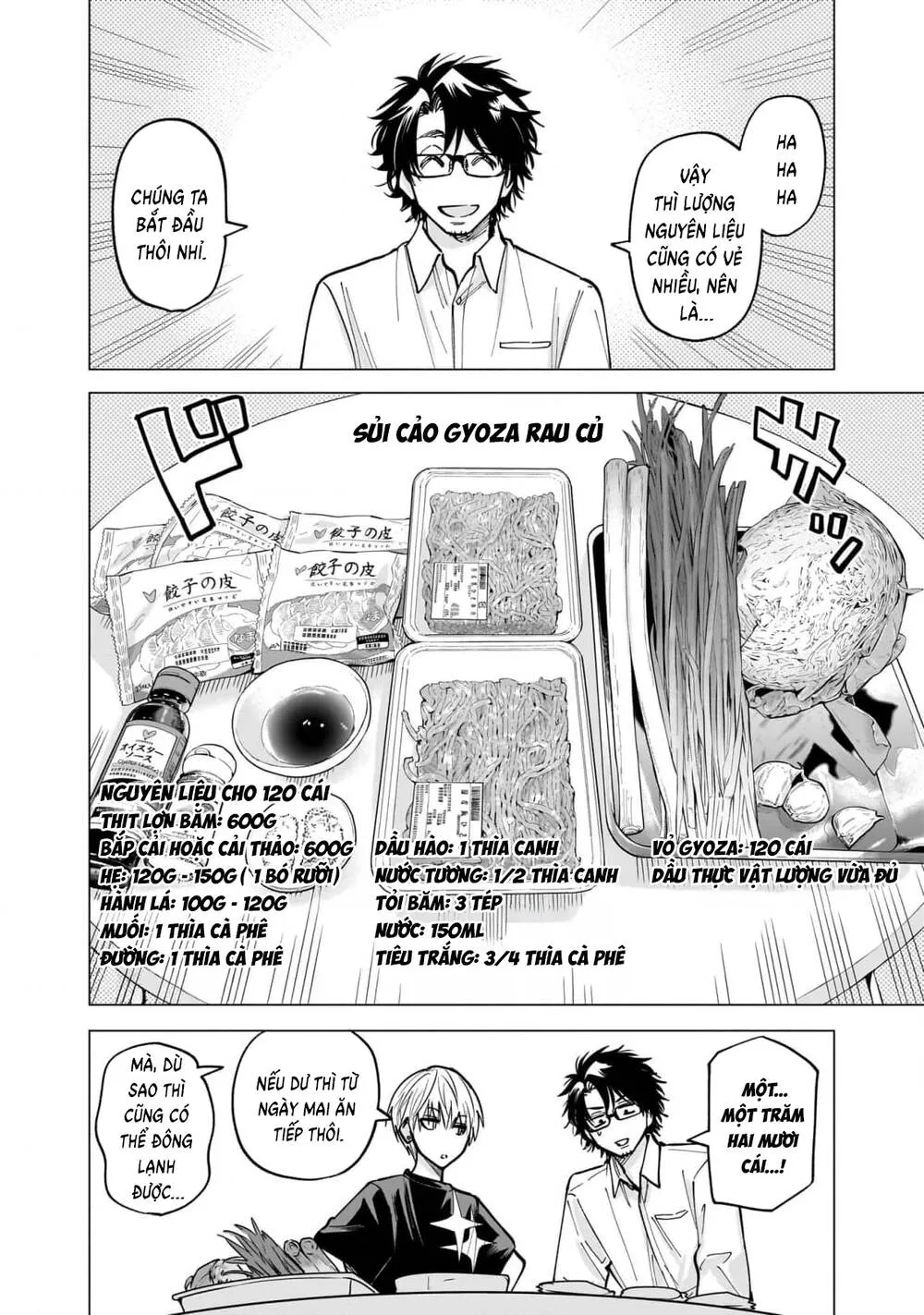 Đầu Gấu Và Nấu Ăn Khoa Học Chap 8 - Next Chap 9