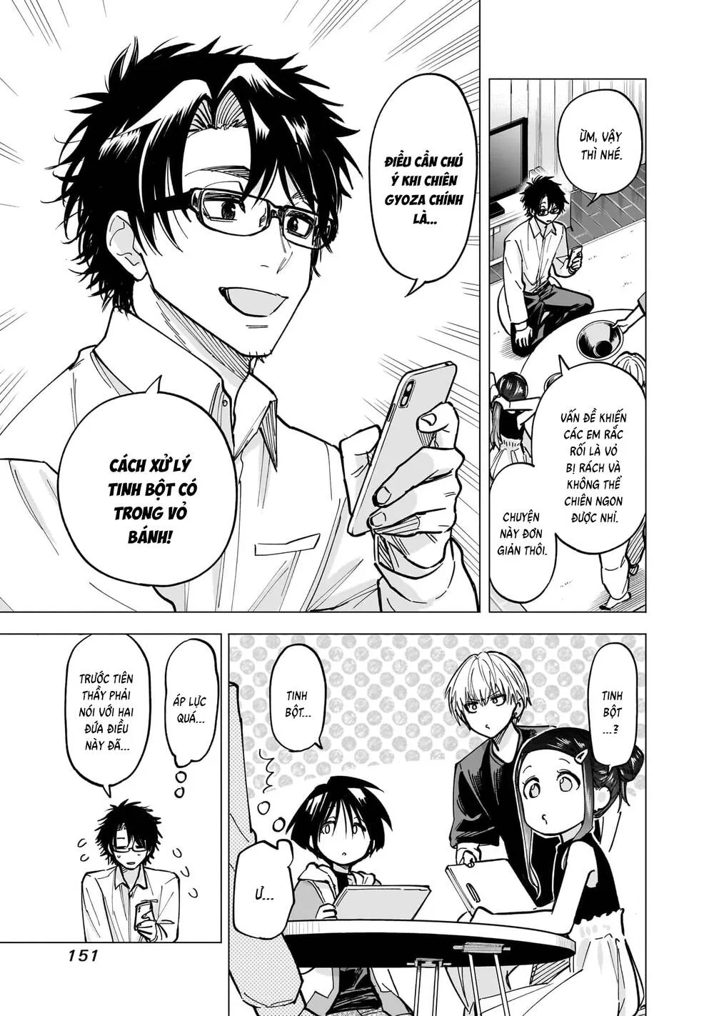 Đầu Gấu Và Nấu Ăn Khoa Học Chap 8 - Next Chap 9