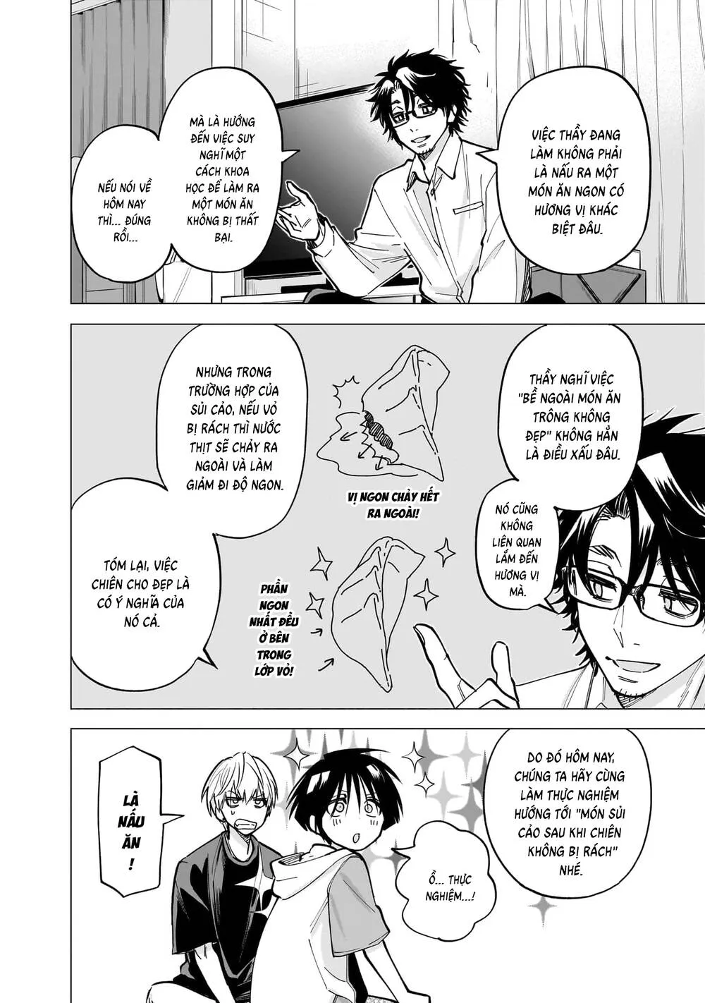 Đầu Gấu Và Nấu Ăn Khoa Học Chap 8 - Next Chap 9