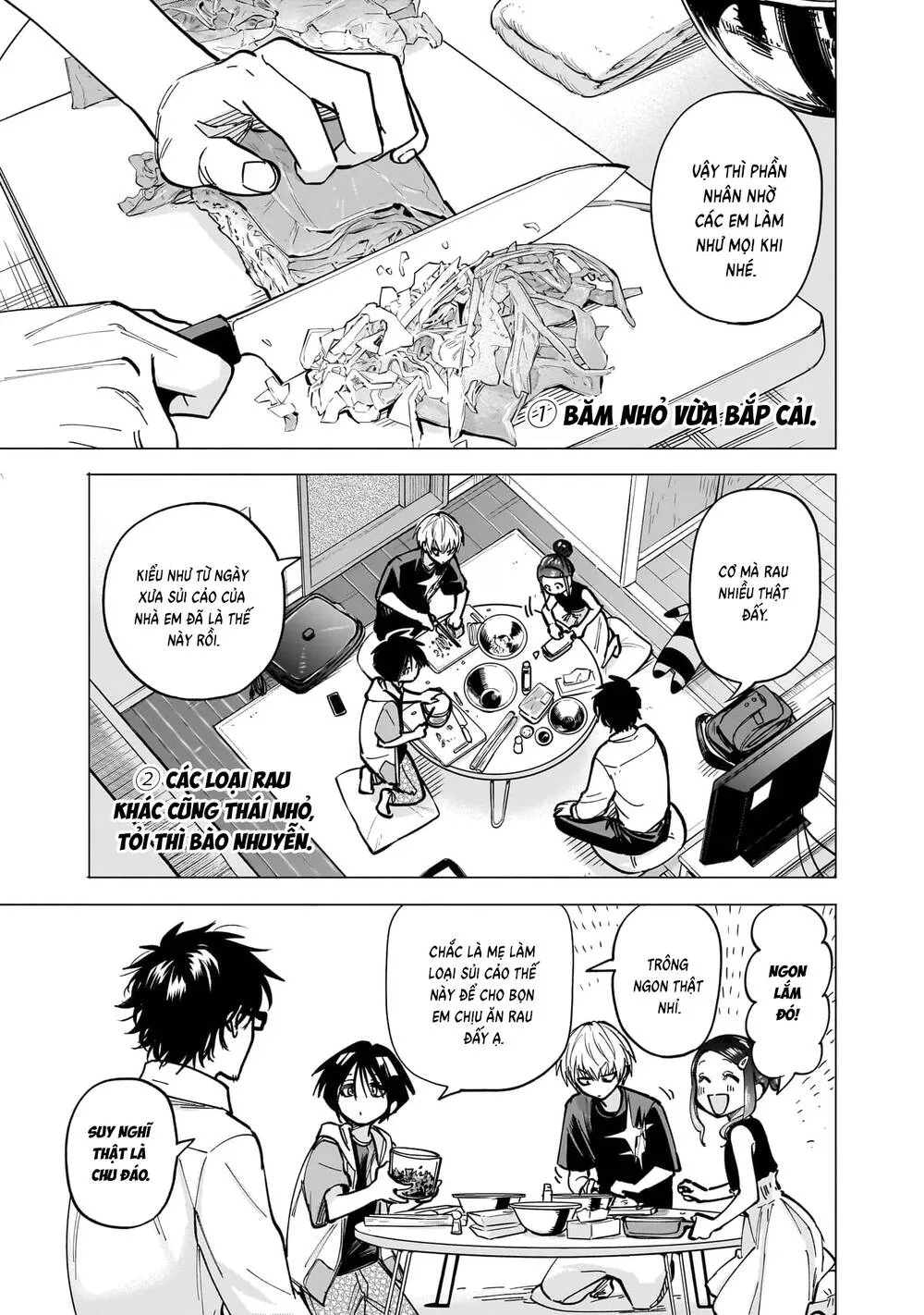 Đầu Gấu Và Nấu Ăn Khoa Học Chap 8 - Next Chap 9