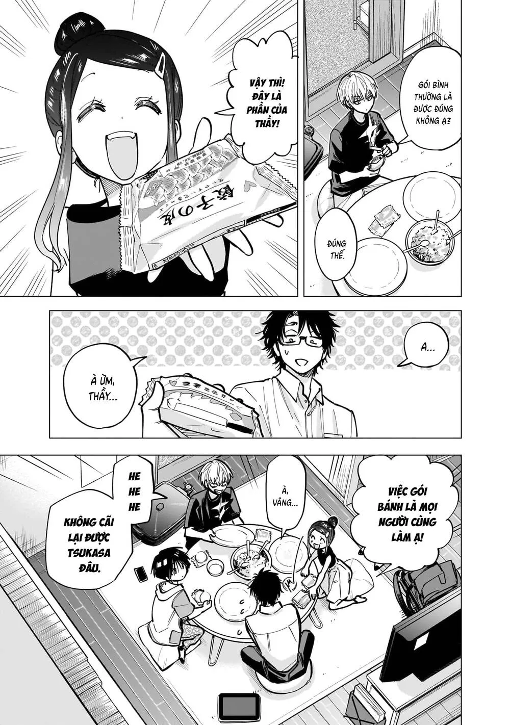 Đầu Gấu Và Nấu Ăn Khoa Học Chap 8 - Next Chap 9