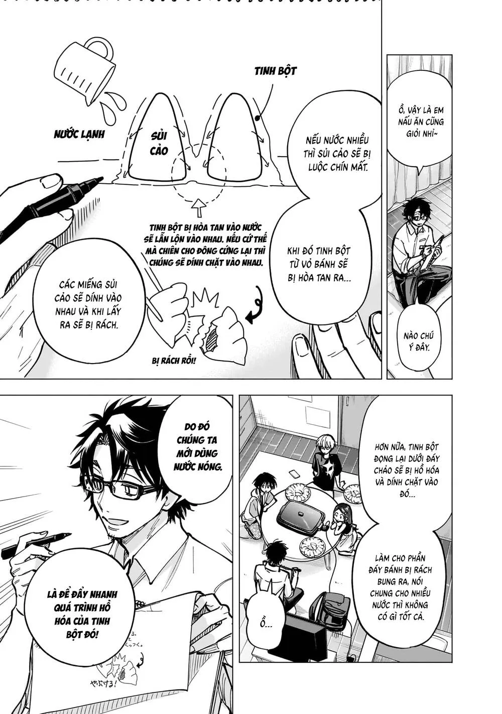 Đầu Gấu Và Nấu Ăn Khoa Học Chap 8 - Next Chap 9