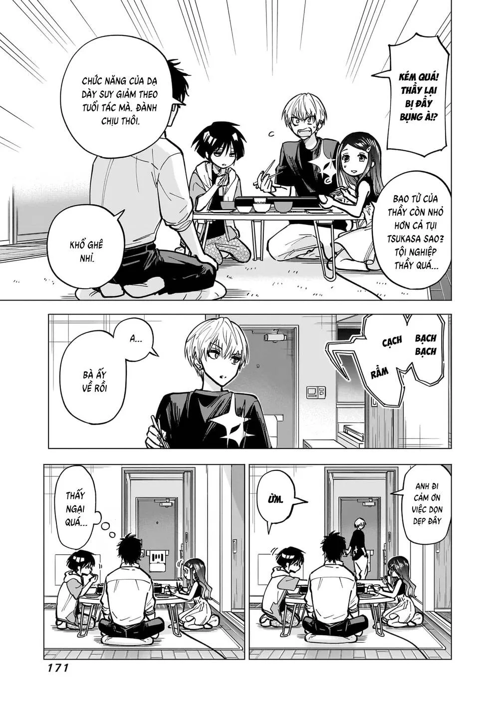 Đầu Gấu Và Nấu Ăn Khoa Học Chap 8 - Next Chap 9