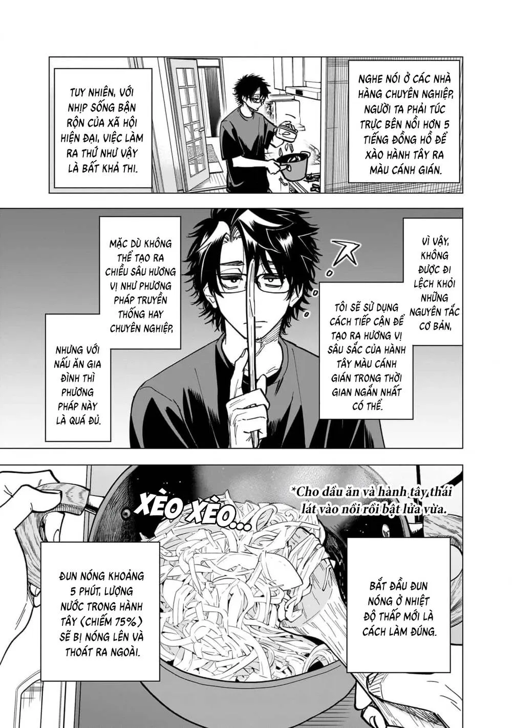Đầu Gấu Và Nấu Ăn Khoa Học Chap 9 - Next Chap 10