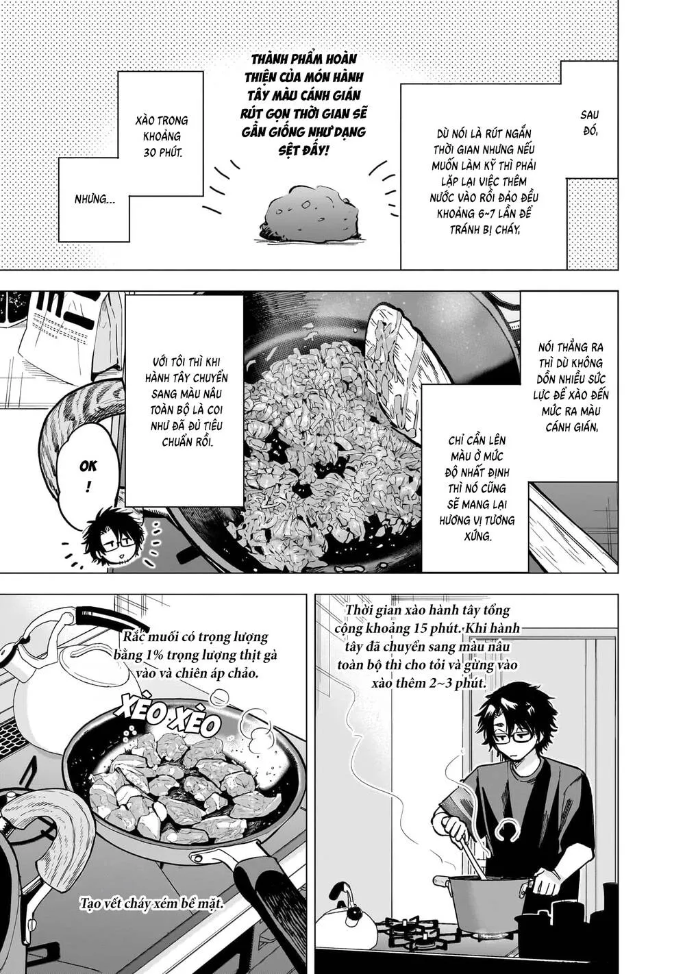 Đầu Gấu Và Nấu Ăn Khoa Học Chap 9 - Next Chap 10