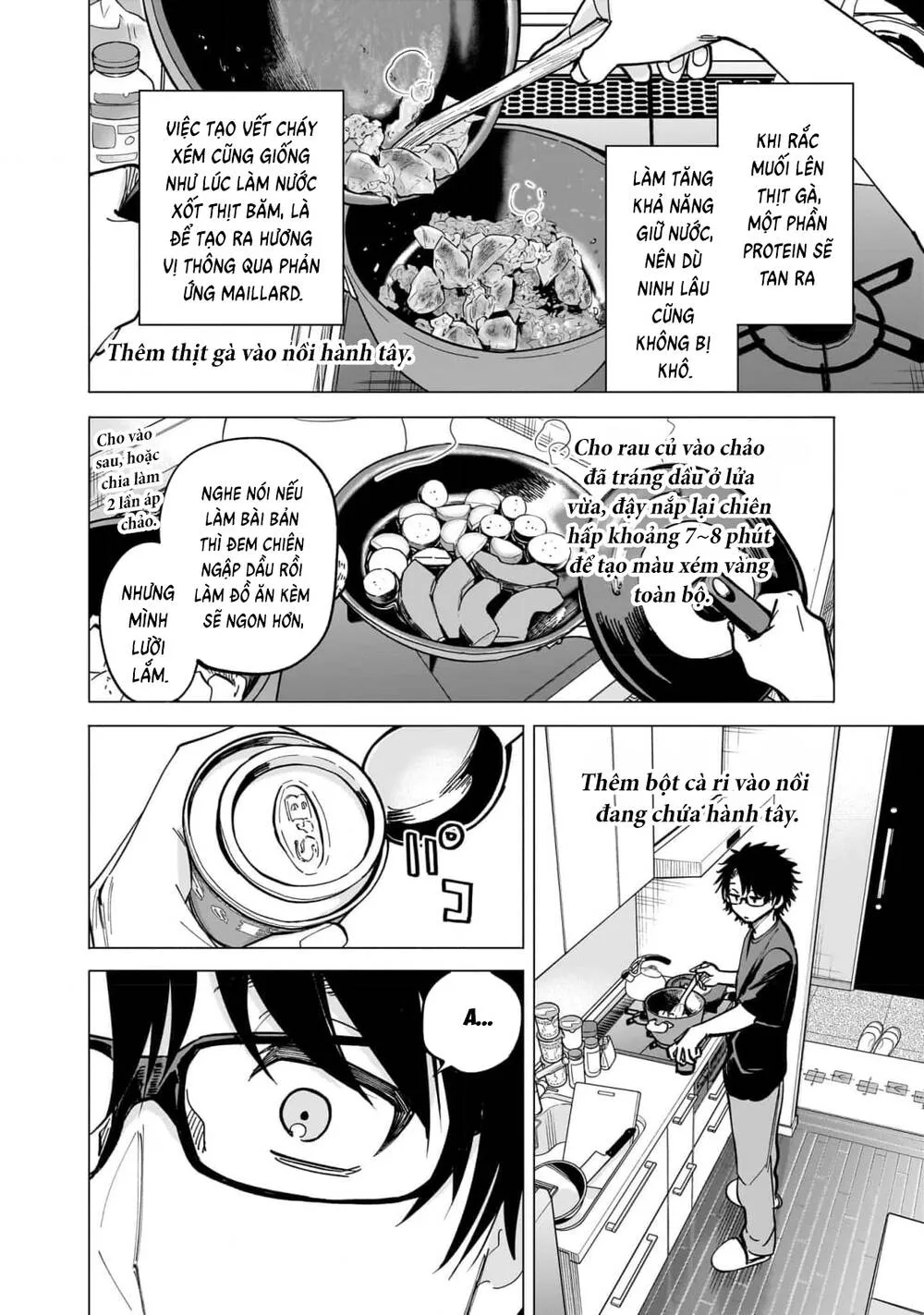 Đầu Gấu Và Nấu Ăn Khoa Học Chap 9 - Next Chap 10