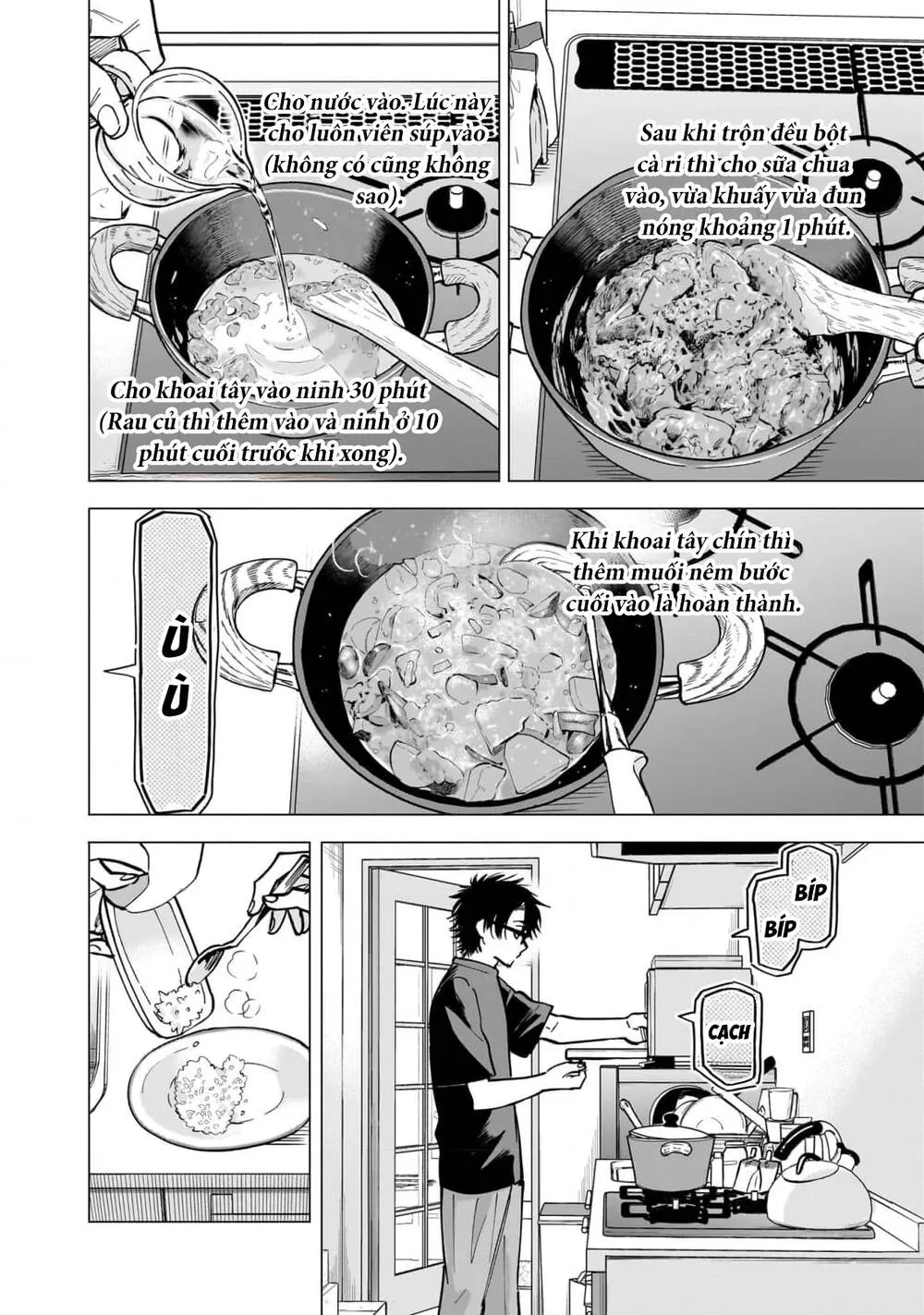Đầu Gấu Và Nấu Ăn Khoa Học Chap 9 - Next Chap 10